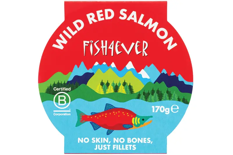 Wild Pacific Red Salmon Filleted 170g (Fish4Ever)