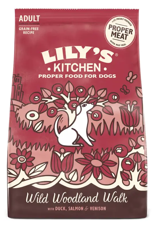 Wild Woodland Walk Dry Food for Dogs 1kg (Lilys Kitchen)
