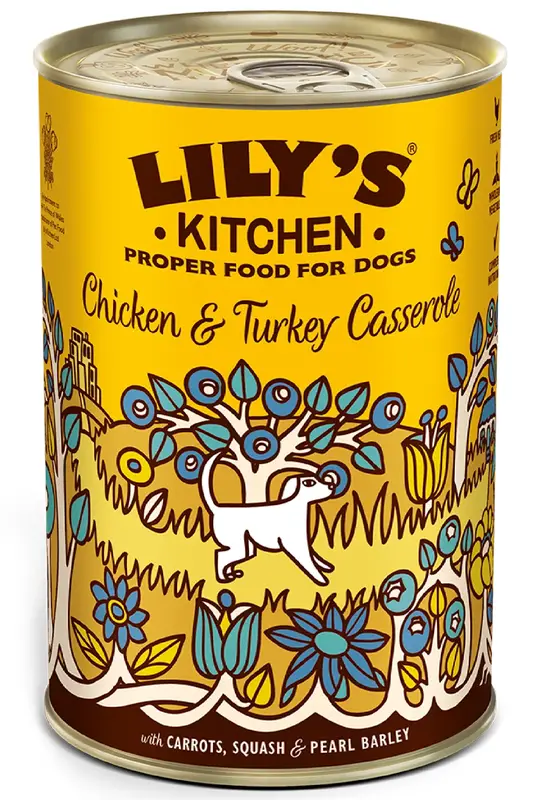 Chicken & Turkey Casserole 400g (Lilys Kitchen)
