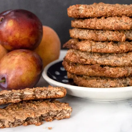 Chia, Almond & Oat Cookies