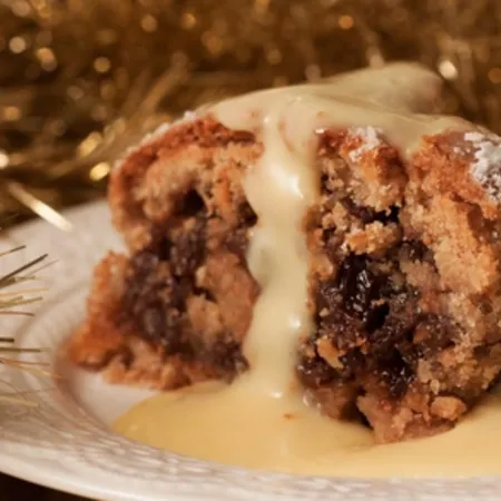 Mincemeat Pudding Roll