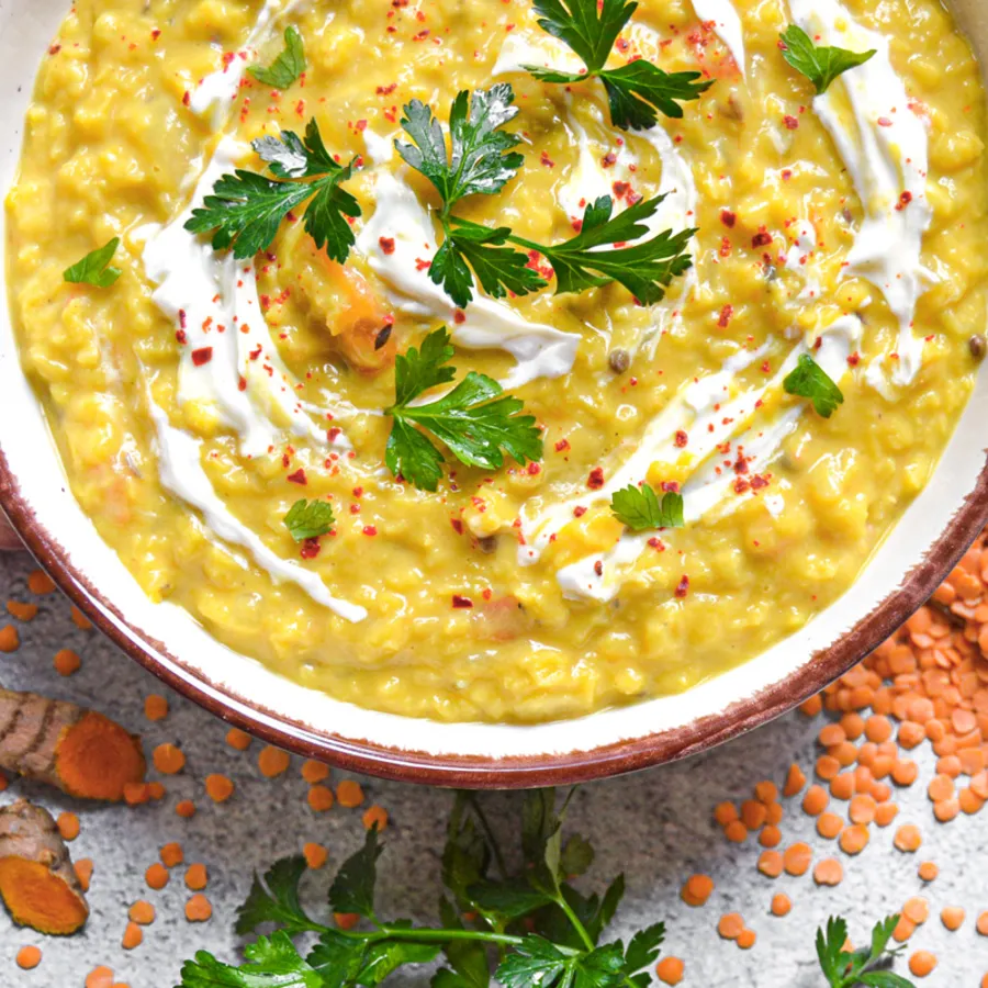 Coconut & Lentil Dahl