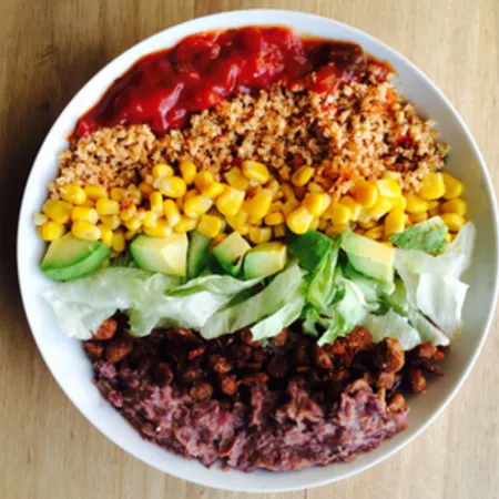 Veggie Burrito Power Bowl
