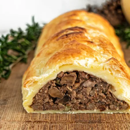 Lentil & Vegetable Vegan Wellington