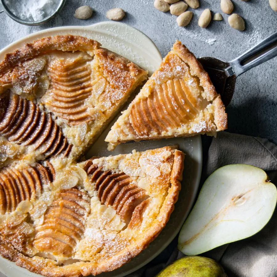 Pear and Frangipane Tart
