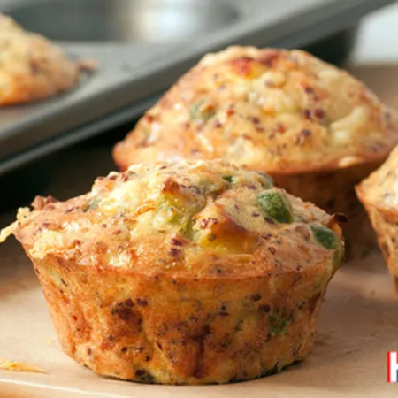 Spice ‘n’ Cheesy Mini Frittata
