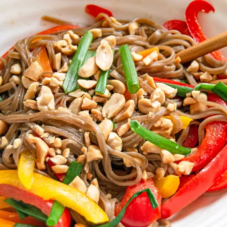 Zesty Soba Noodle Salad