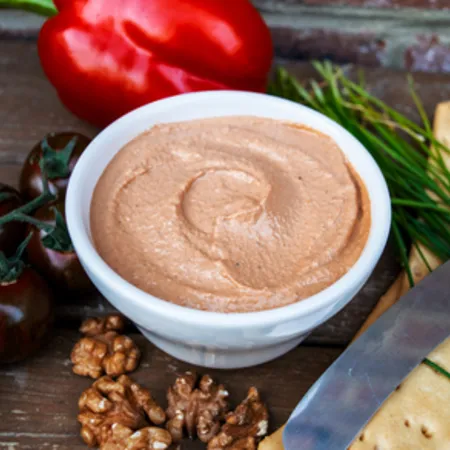 Roasted Red Pepper & Walnut Dip