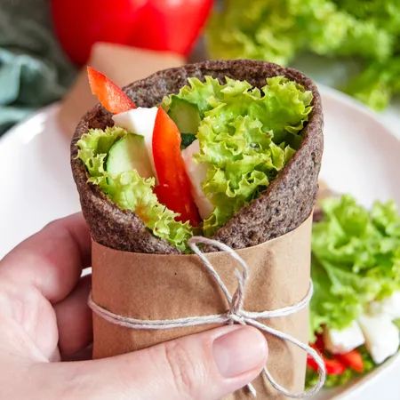 Low Carb Flaxseed Wraps