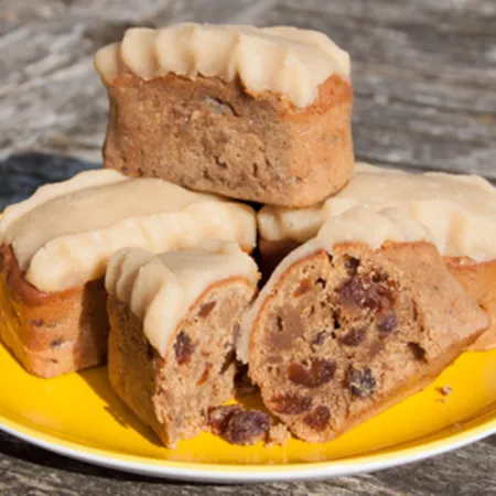 Simnel Cake Slices