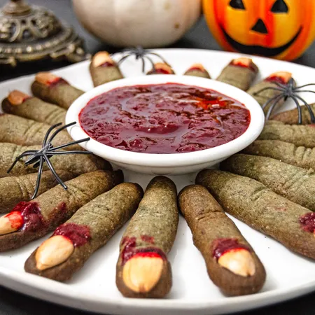 Witches Finger Cookies