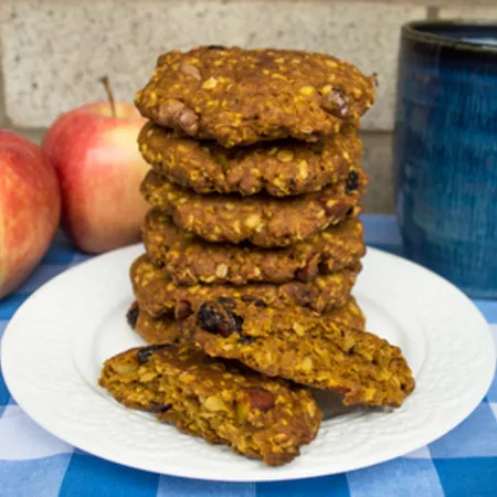 Pumpkin Breakfast Cookies