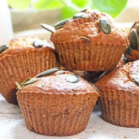 Cranberry & Pumpkin Seed Breakfast Muffins