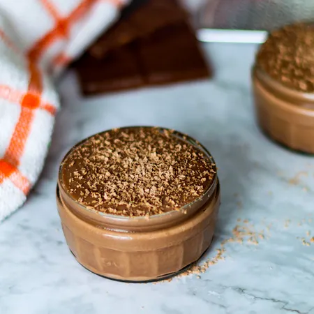Tofu Chocolate Pudding Pots