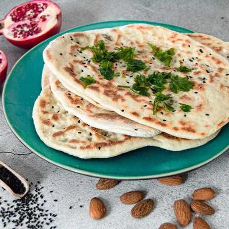 Vegan Peshwari Naan