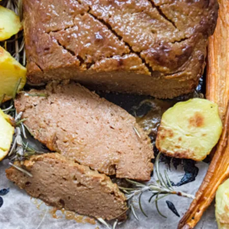 Sweet Mustard Glazed Seitan