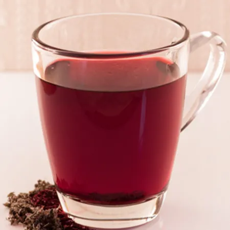 Hibiscus and Raspberry Leaf Tea