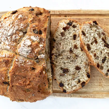 Walnut and Raisin Bread