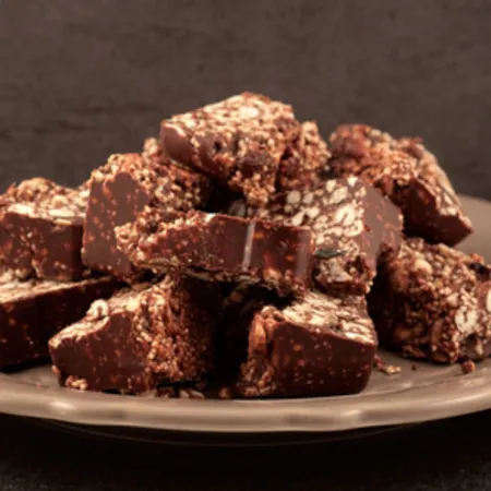 Raw Chocolate Spelt Crispy Bites