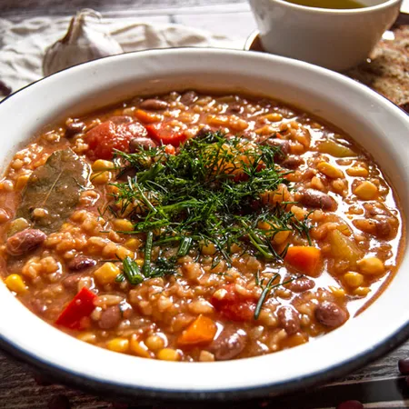 Rice & Red Bean Soup