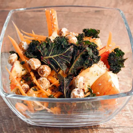 Carrot and Tiger Nut Breakfast Salad