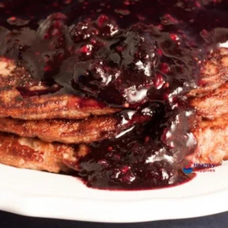 Lemon Poppy Seed Paleo Pancakes