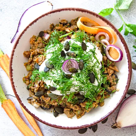 Protein Lentil Salad