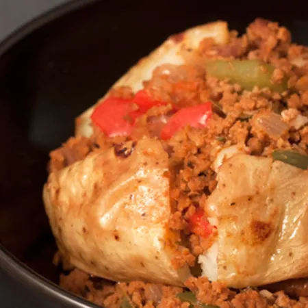 Jacket Potato with Vegetarian Chilli