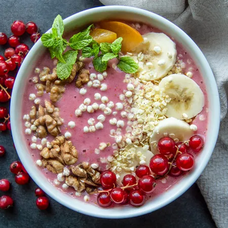 Bean & Fruit Smoothie Bowl
