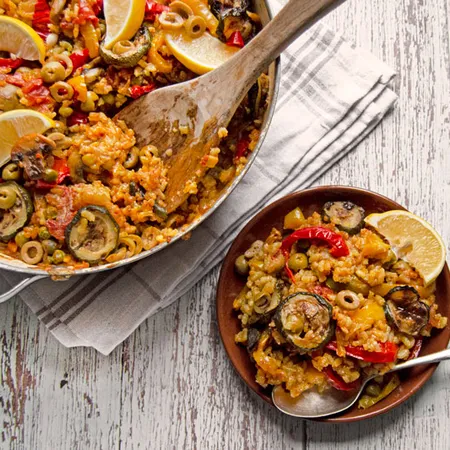Plant Based Paella