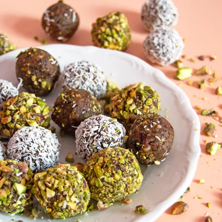 Pistachio Cherry Energy Balls