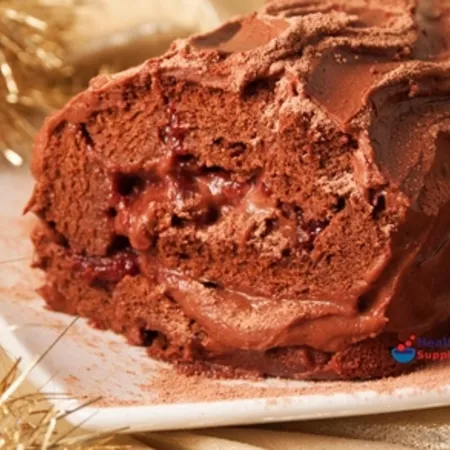Yuletide Chocolate Log