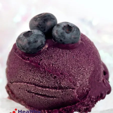 Blueberry Ice Cream
