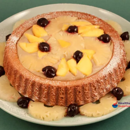Tropical Fruit Flan