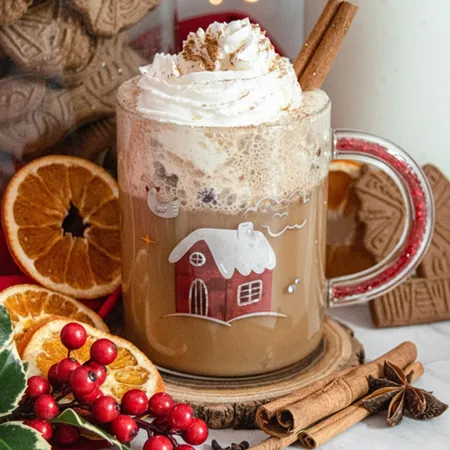Vegan Gingerbread Latte