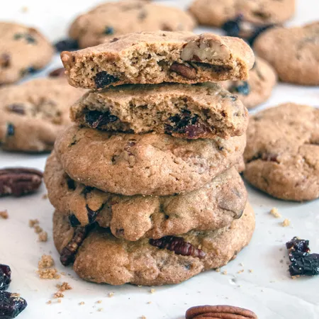 Cranberry, Pecan and White Chocolate Cookies