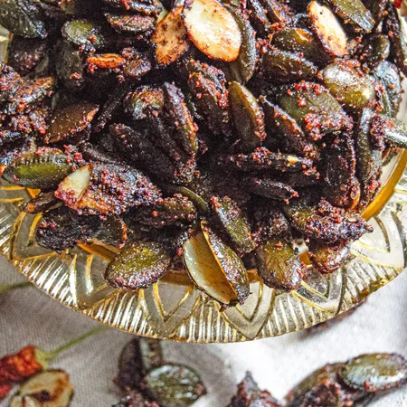 Smoky & Sweet BBQ Spiced Pumpkin Seeds