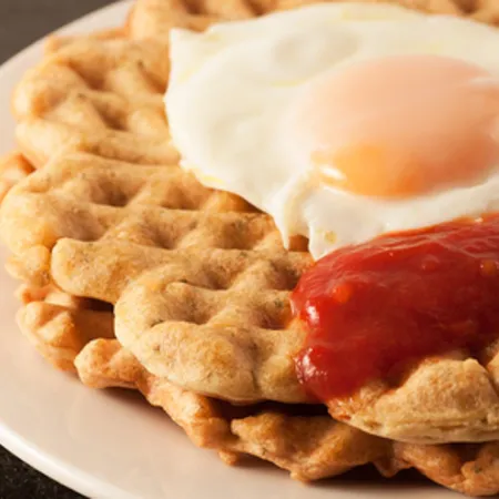 Devilled (Curry) Waffles