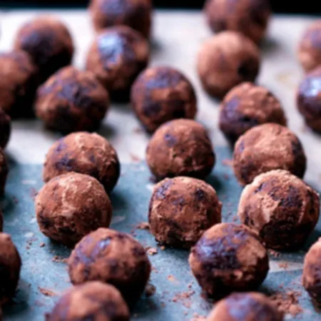Chocolate Banana Bread Truffles