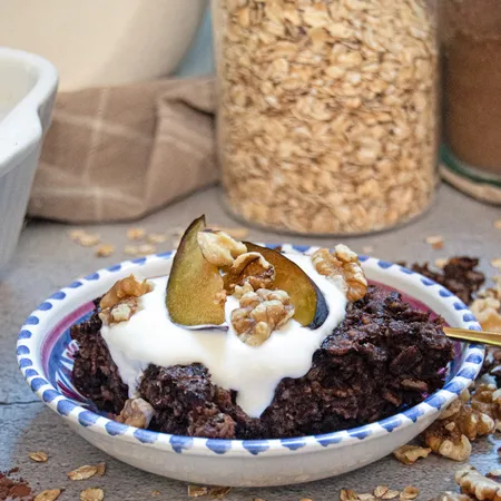 Brownie Baked Oats