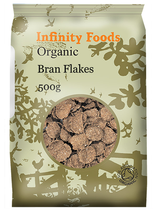 Organic Bran Flakes 500g (Infinity Foods) | Healthy Supplies