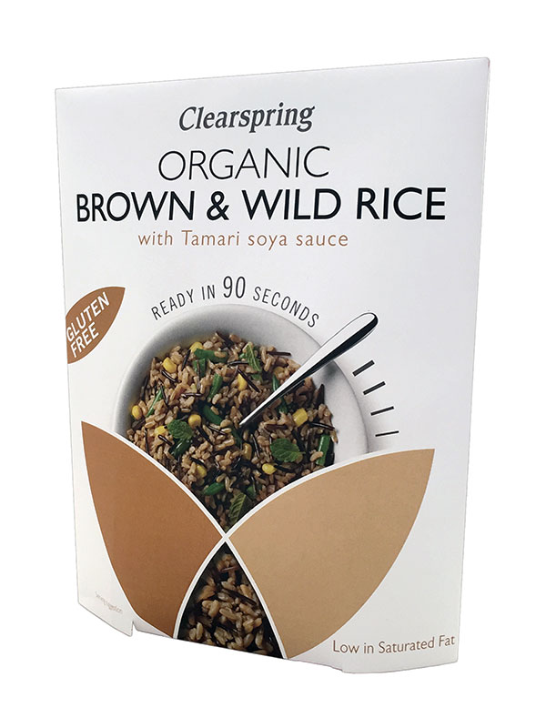 Instant Brown & Wild Rice, GlutenFree, Organic 250g (Clearspring