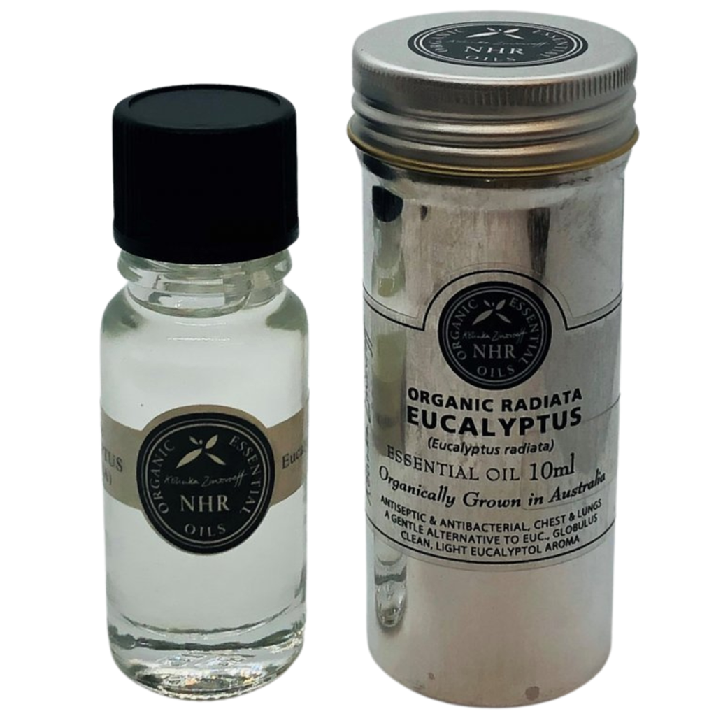 Organic Food Grade Eucalyptus Radiata Oil 10ml (NHR Organic Oils ...