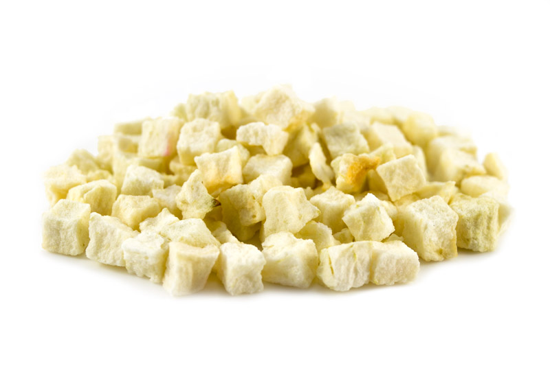 Freeze Dried Apple Cubes 100g (Sussex Wholefoods) Healthy Supplies
