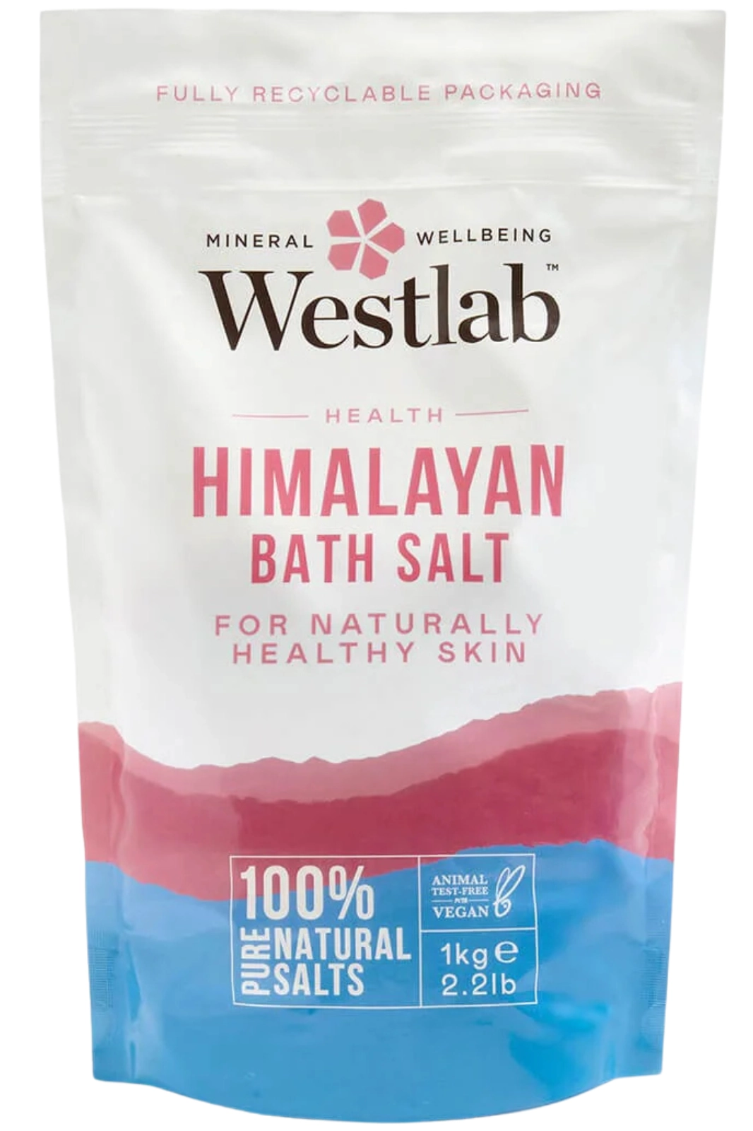 Himalayan Bath Salt 1kg (Westlab) | Healthy Supplies