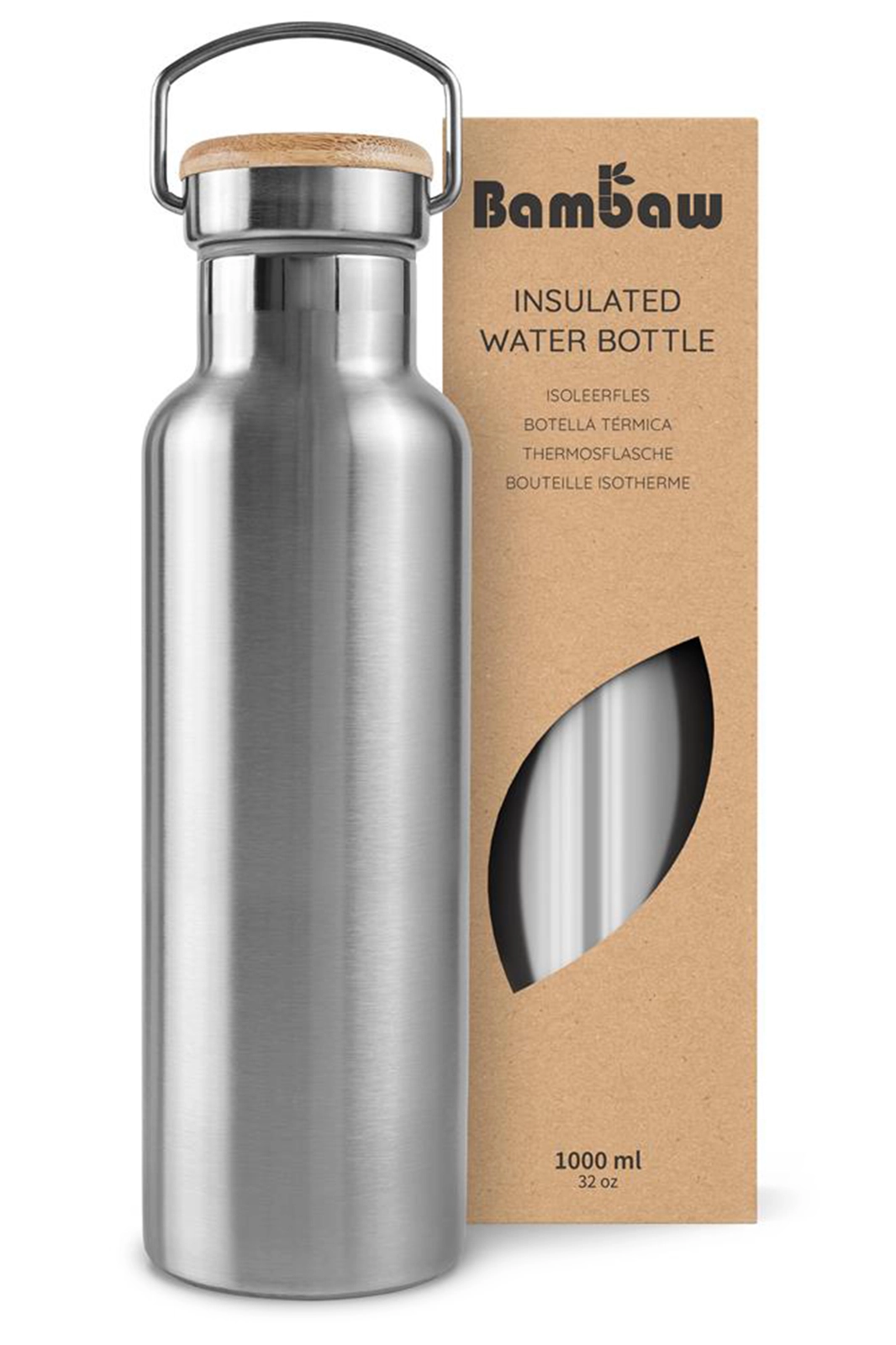 Bambaw -- Bouteille en inox - 1L main image 1