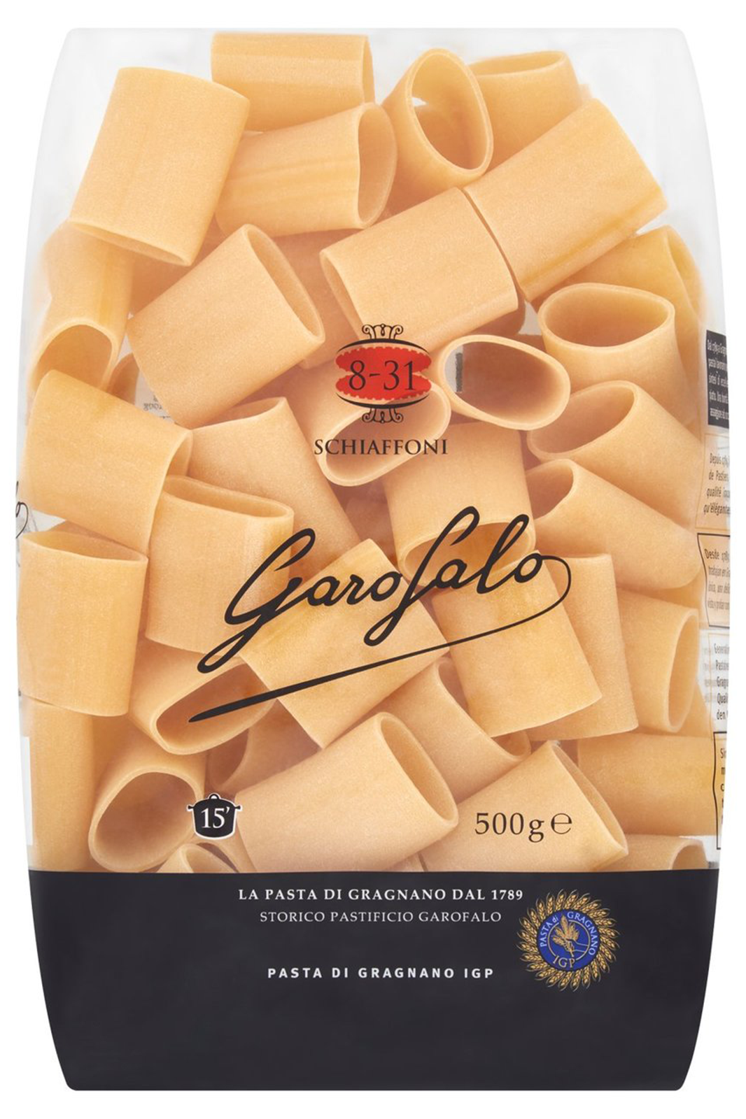 Paccheri 500g (Garofalo) | Healthy Supplies