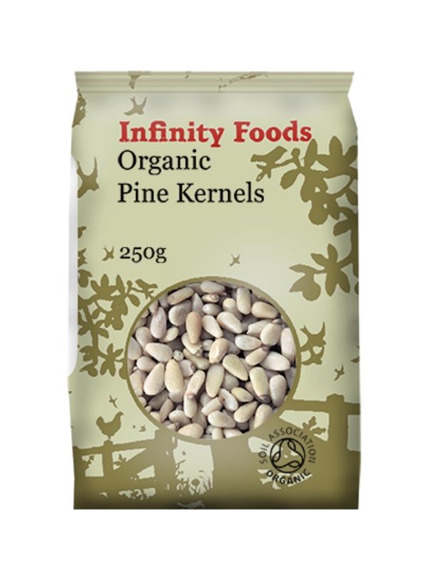 Organic Pine Nuts/Kernels 250g (Infinity Foods) | Healthy Supplies
