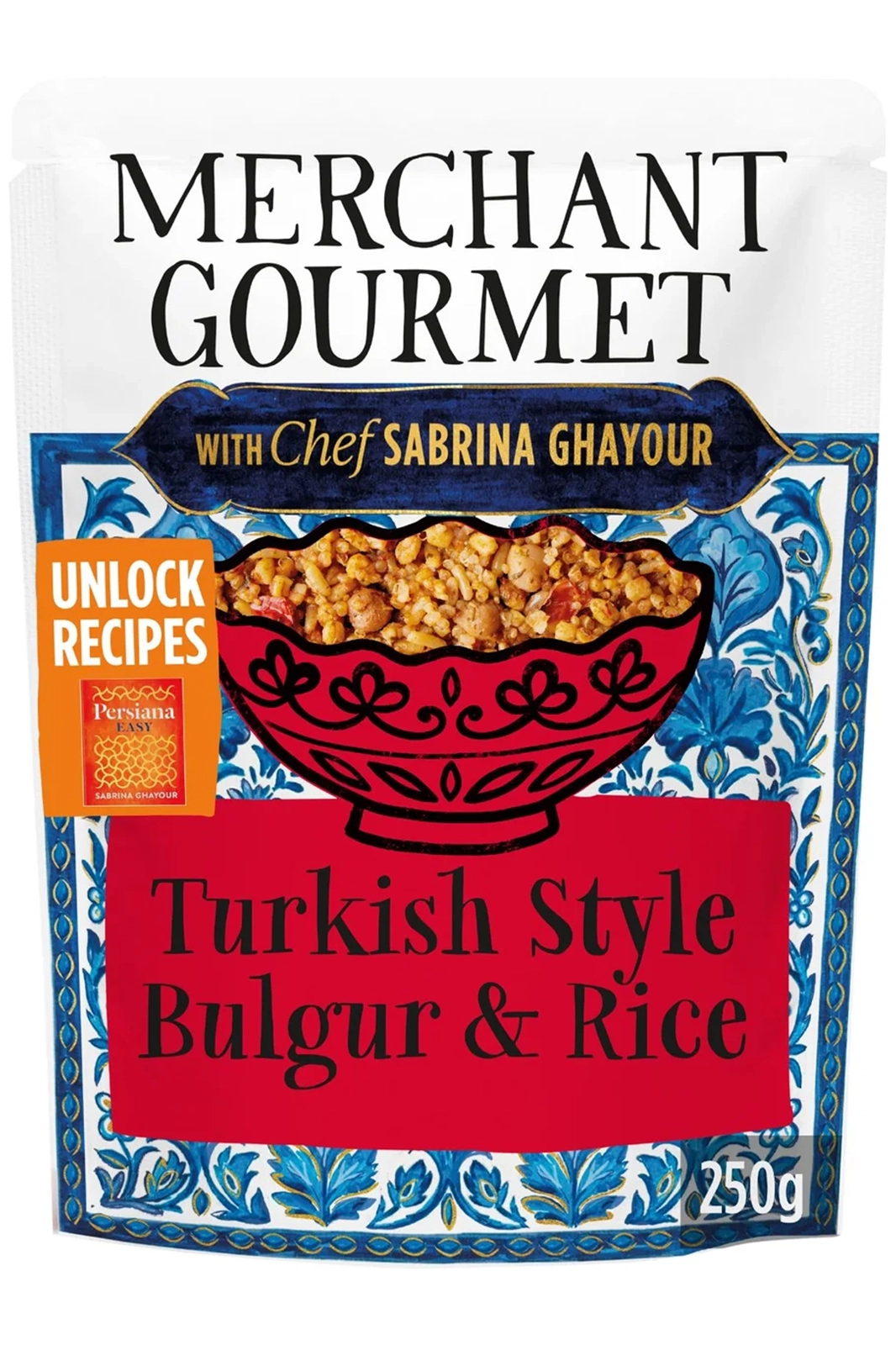 Sabrina Ghayour Turkish Style Bulgur & Rice 250g (Merchant Gourmet ...