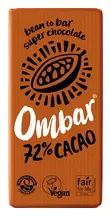 Organic 72% Cacao Bar 35g (Ombar)